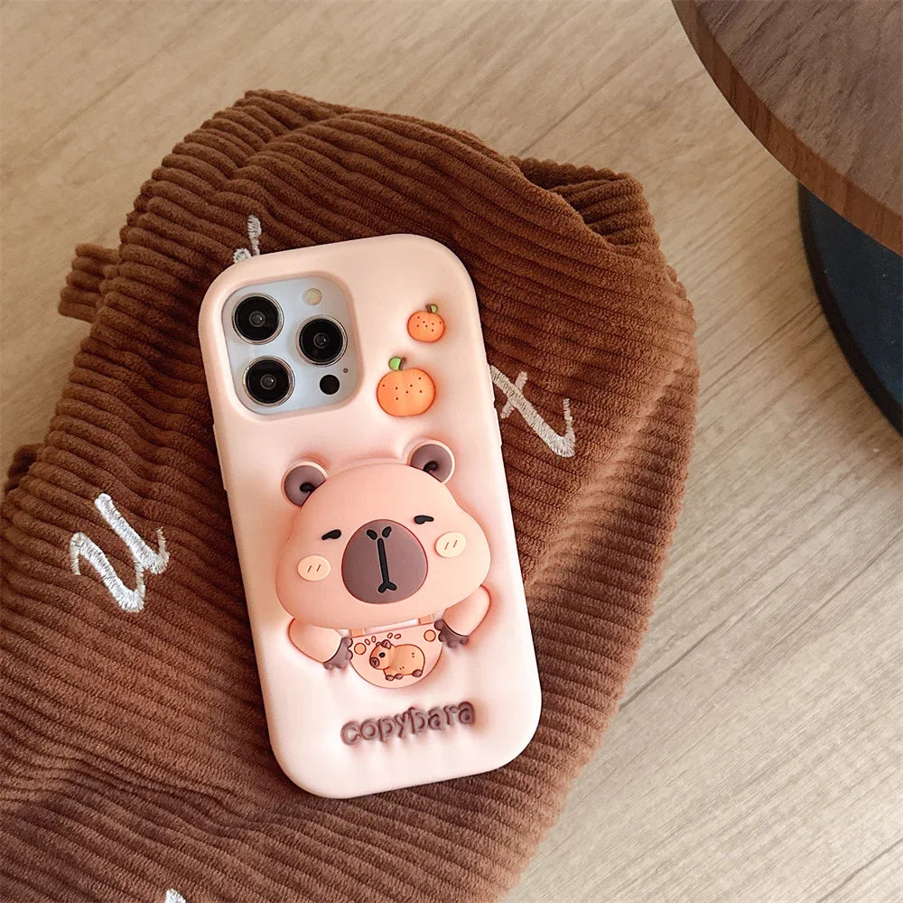 Capybara Cartoon Phone Case