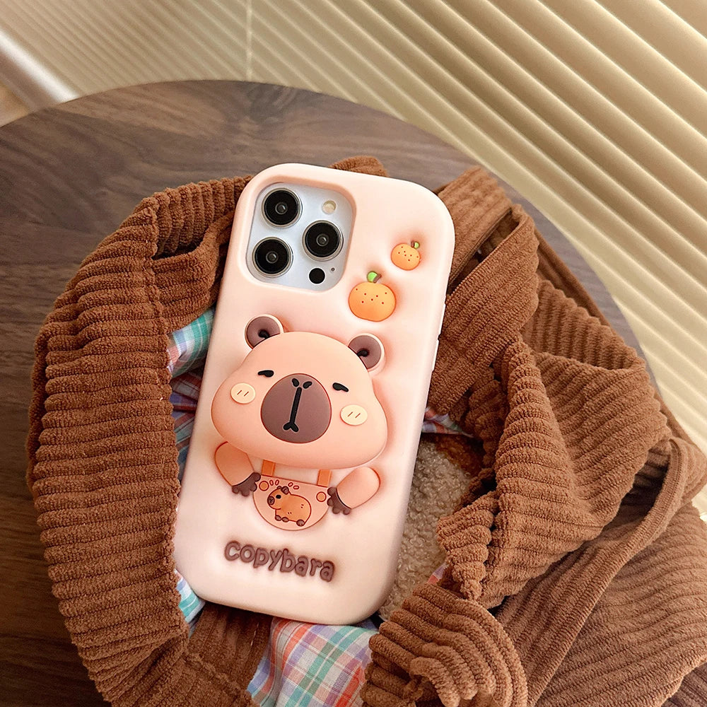 Kawaii Capybara Phone Case