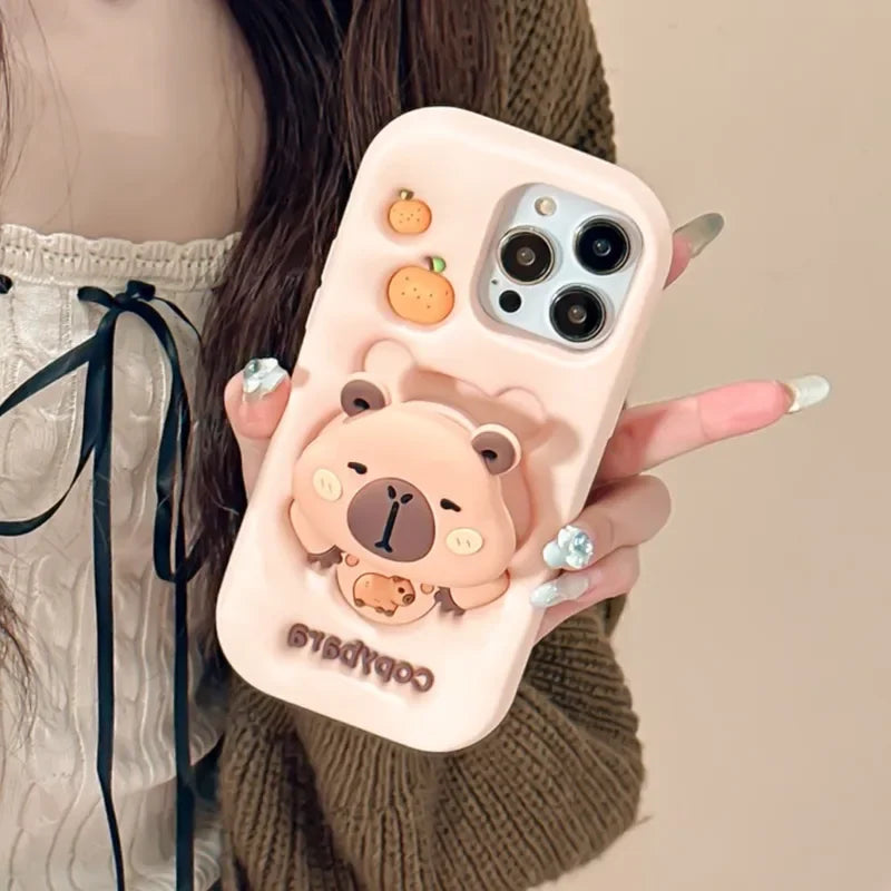 Capybara Cartoon Phone Case