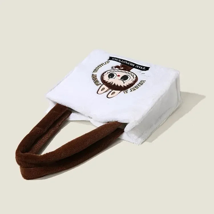 Plush Velvet Tote Bag