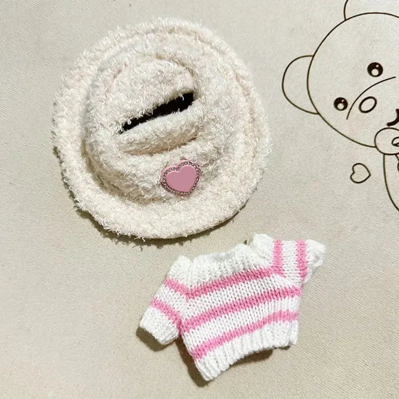 Labubu Striped Sweater Outfit