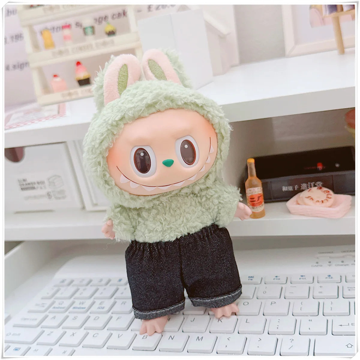 Labubu Hoodie Outfit Set