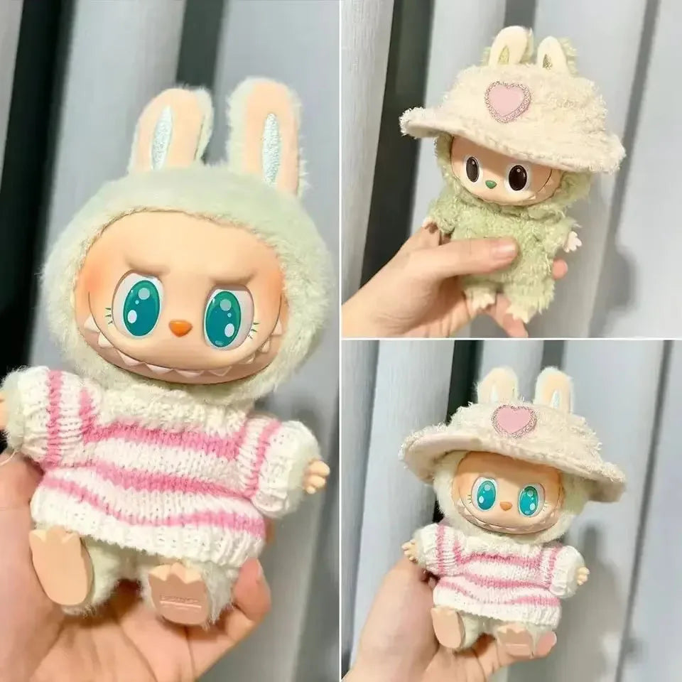 Labubu Striped Sweater Outfit