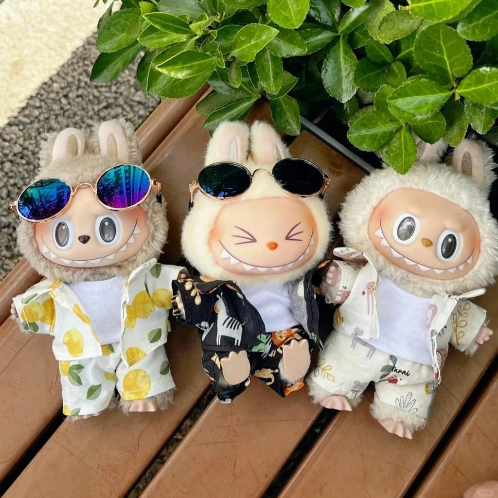 Labubu Hawaiian Outfit Set