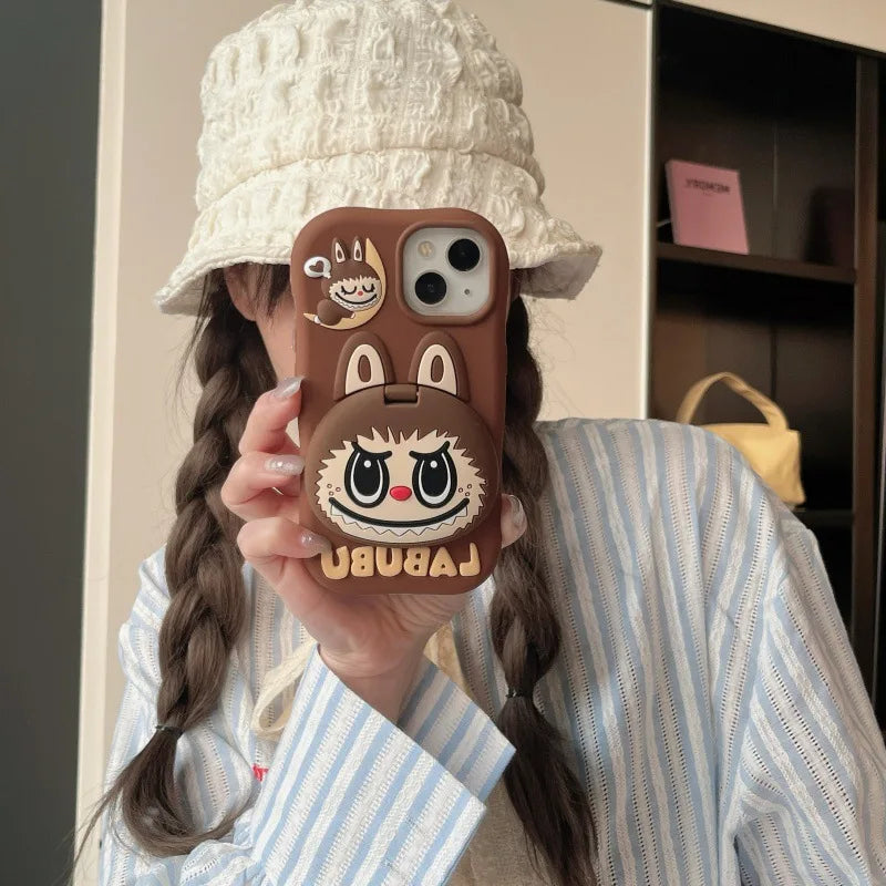 Doll Mirror Stand Case