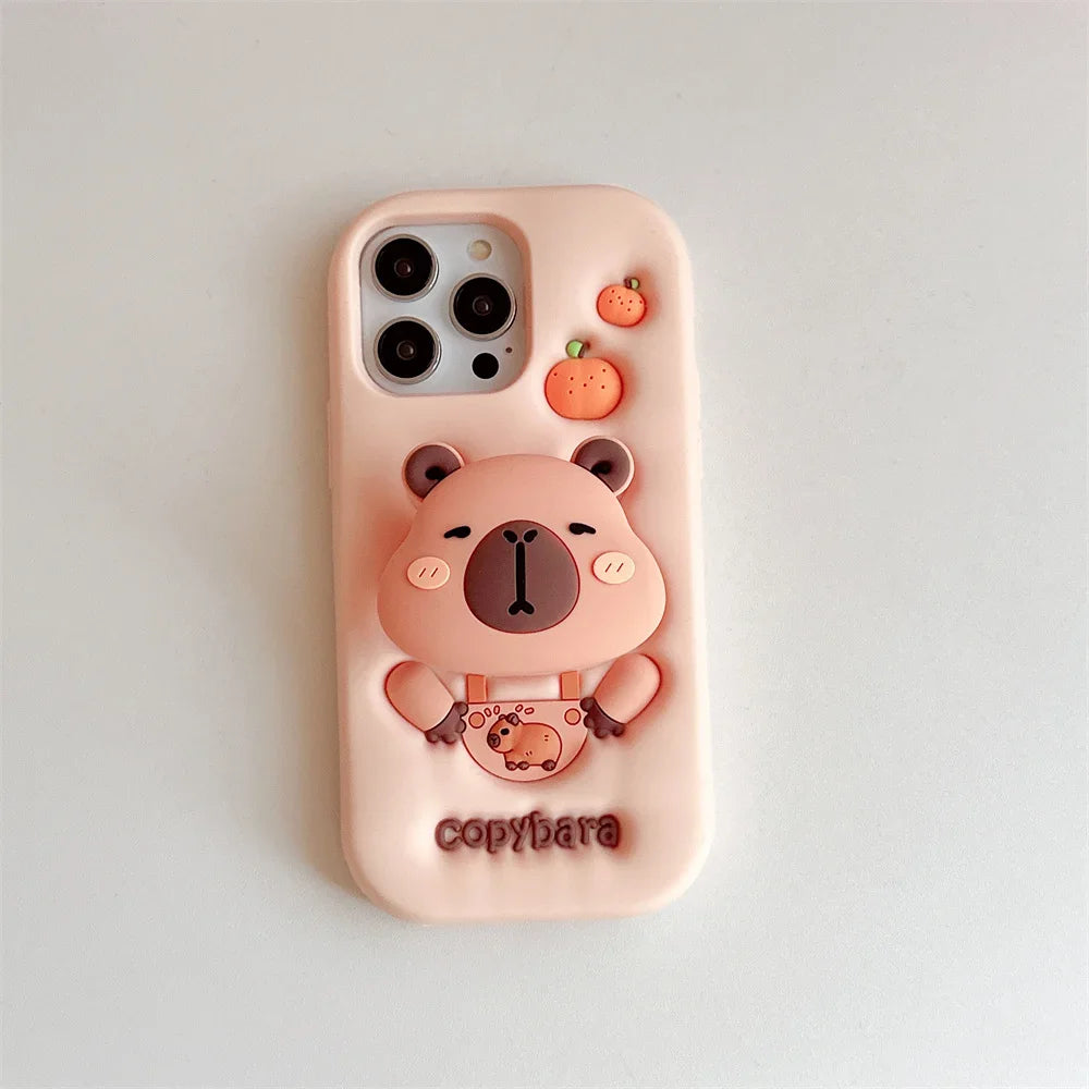 Capybara Cartoon Phone Case