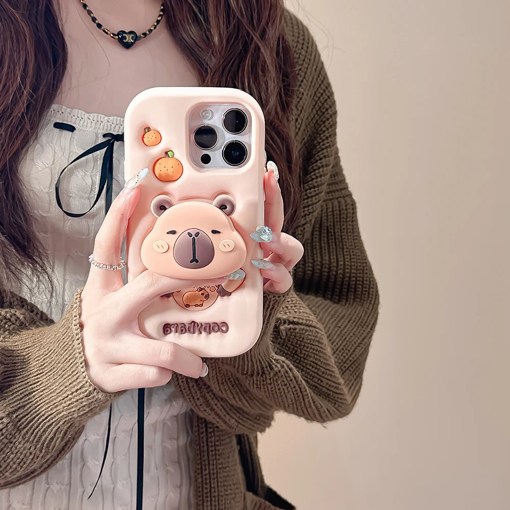 Kawaii Capybara Phone Case