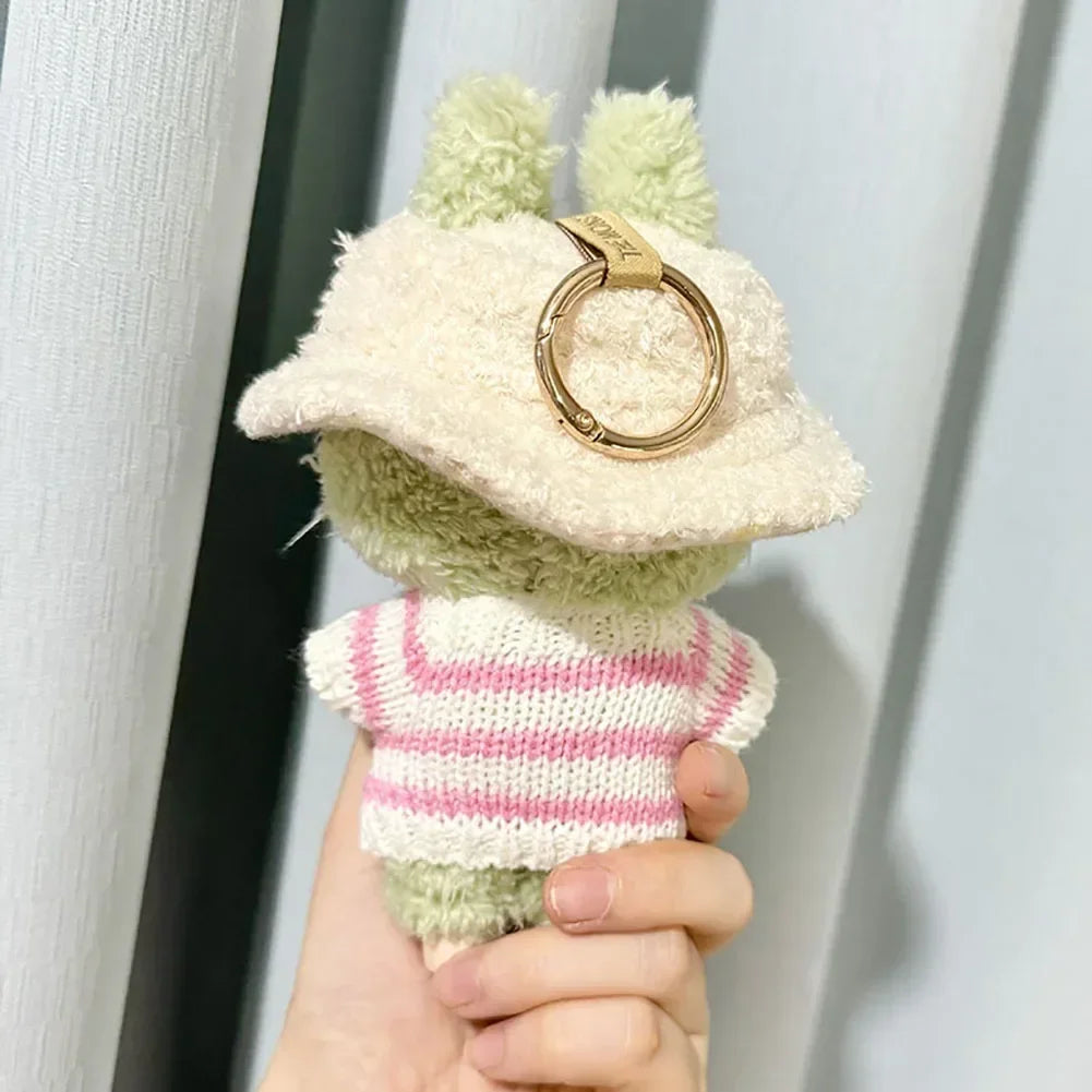 Labubu Striped Sweater Outfit