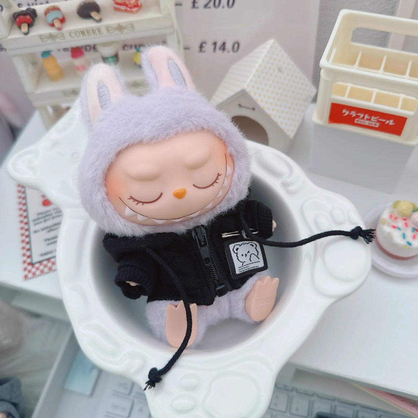 Labubu Hoodie Outfit Set