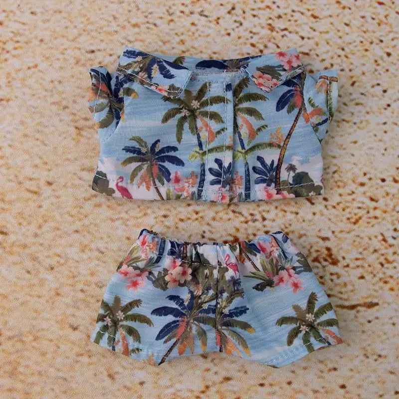 Labubu Hawaiian Outfit Set