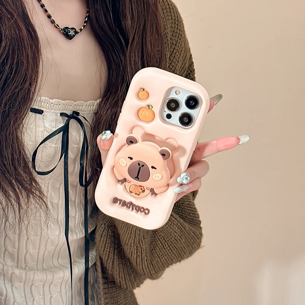 Kawaii Capybara Phone Case