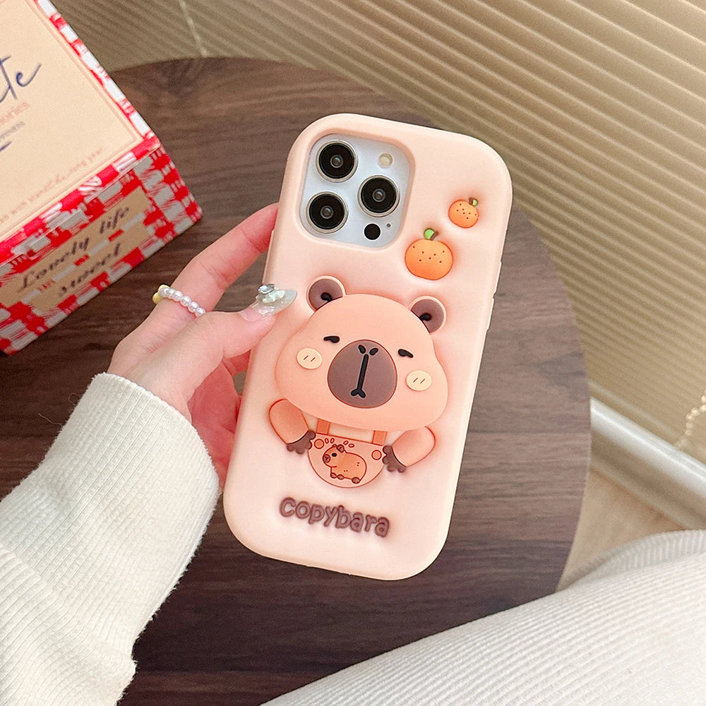 Kawaii Capybara Phone Case