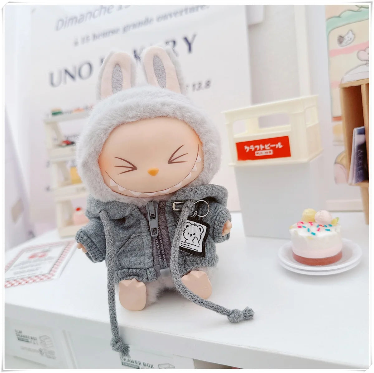 Labubu Hoodie Outfit Set