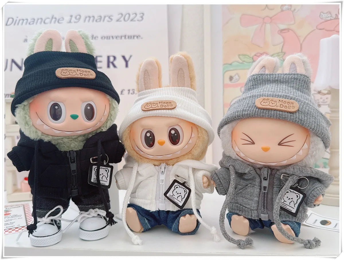 Labubu Hoodie Outfit Set