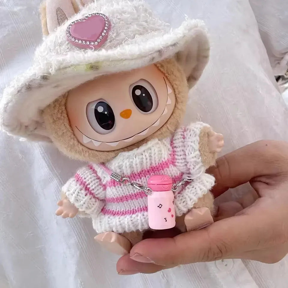 Labubu Striped Sweater Outfit
