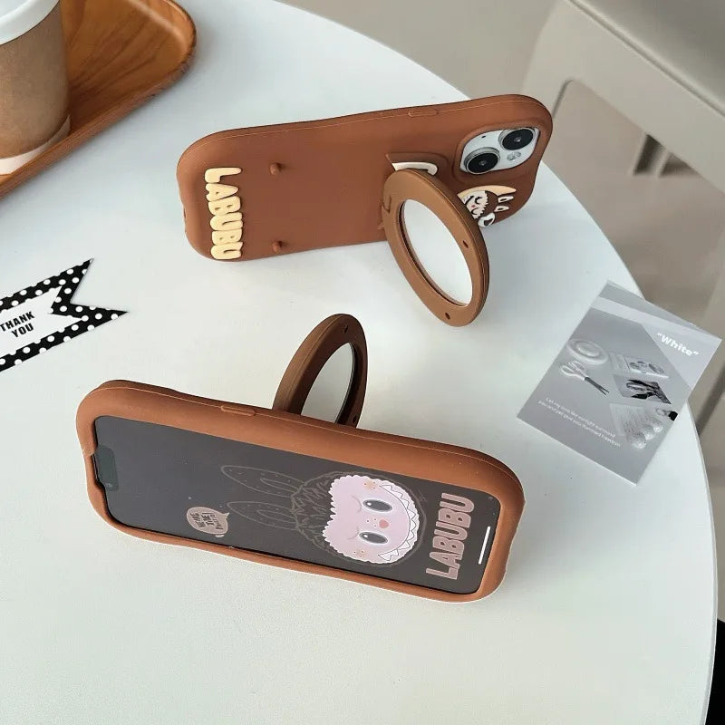 Doll Mirror Stand Case
