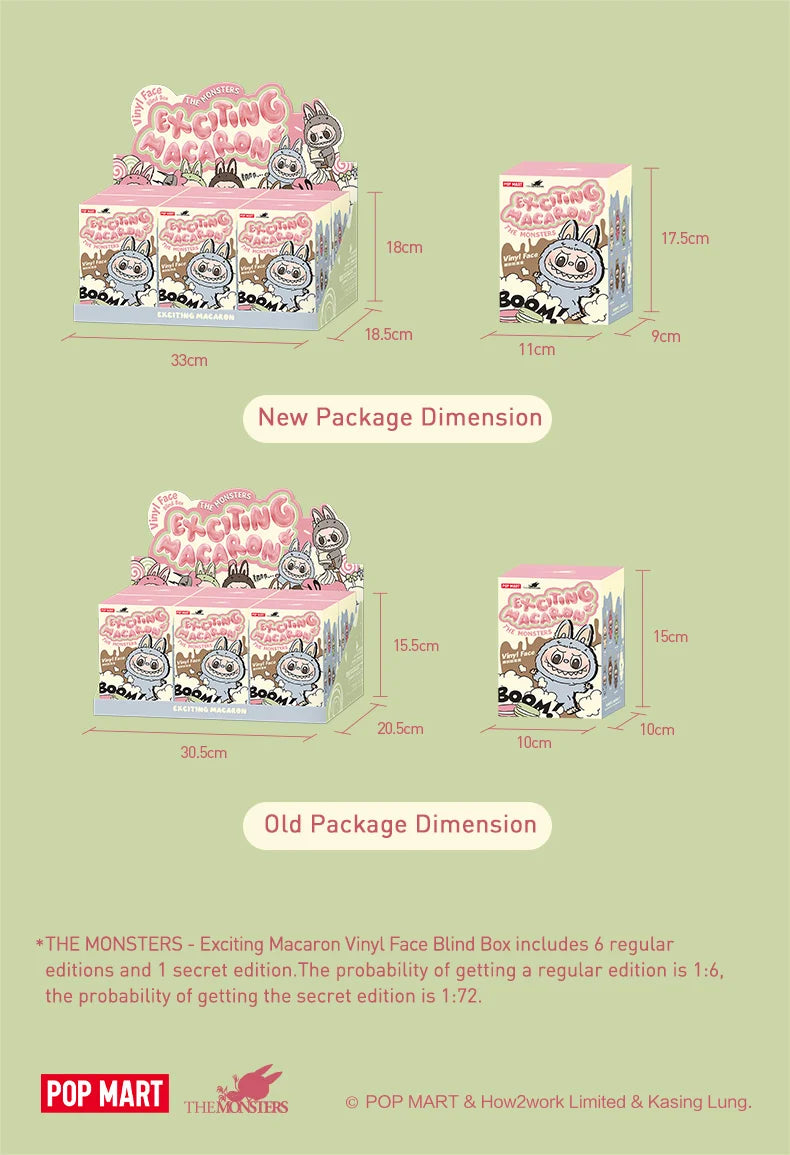 Monsters Macaron Blind Box