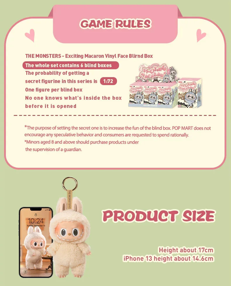 Monsters Macaron Blind Box