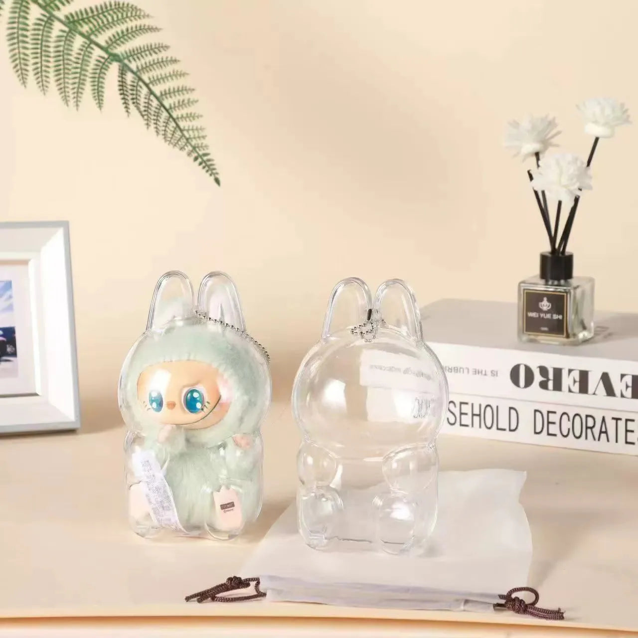 Transparent Protective Case Charm