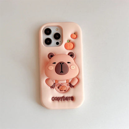 Capybara Cartoon Phone Case