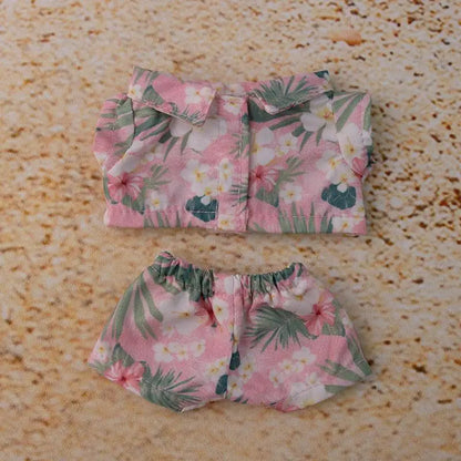 Labubu Hawaiian Outfit Set