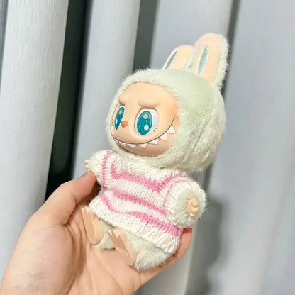 Labubu Striped Sweater Outfit