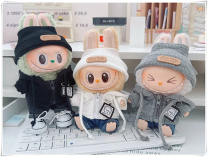 Labubu Hoodie Outfit Set