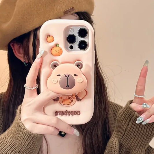 Capybara Cartoon Phone Case