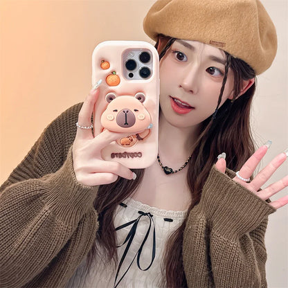 Capybara Cartoon Phone Case
