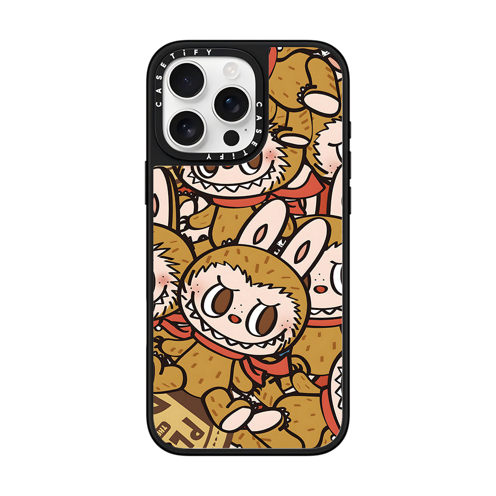 Labubu Golden Aura Phone Case-0